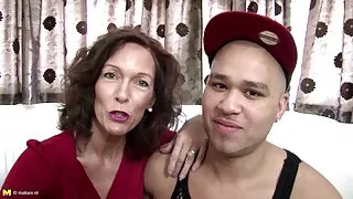Loira de seios grand ...